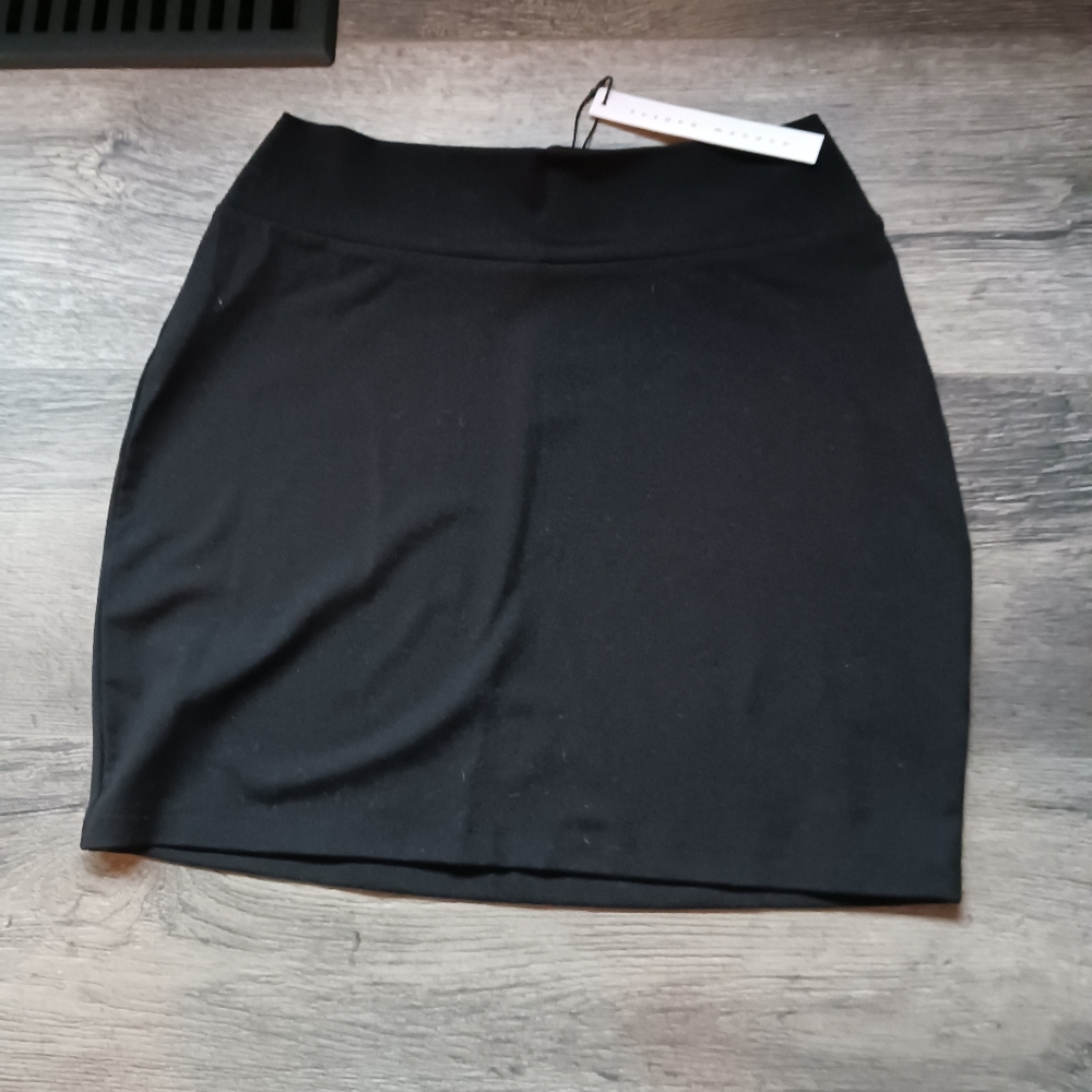 SUSANA MONACO black mini skirt